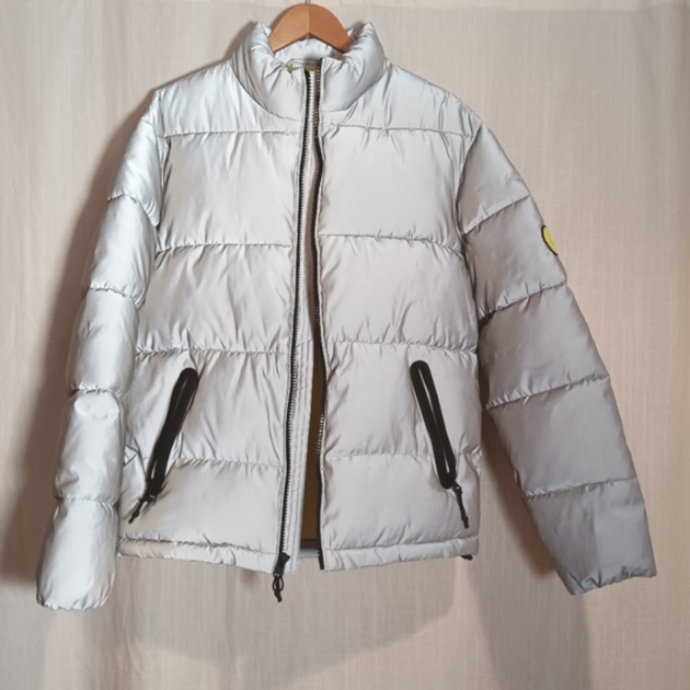 NWT Reflective AE x Young Money Puffer Coat Size Small